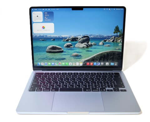 [USED]u061837&nbsp;MacBook&nbsp;Air&nbsp;13.6インチ&nbsp;Liquid&nbsp;Retinaディスプレイ&nbsp;MC6T4J/A&nbsp;[スカイブルー]