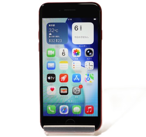 [USED]u061838&nbsp;iPhoneSE&nbsp;2nd&nbsp;128GB&nbsp;SIMフリー&nbsp;[レッド]