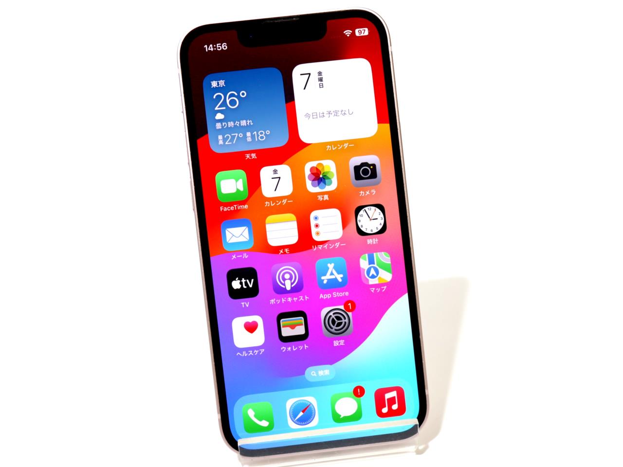 iPhone13 ピンク 128GB（美品Apple iPhone13ピンク128GB☆sim