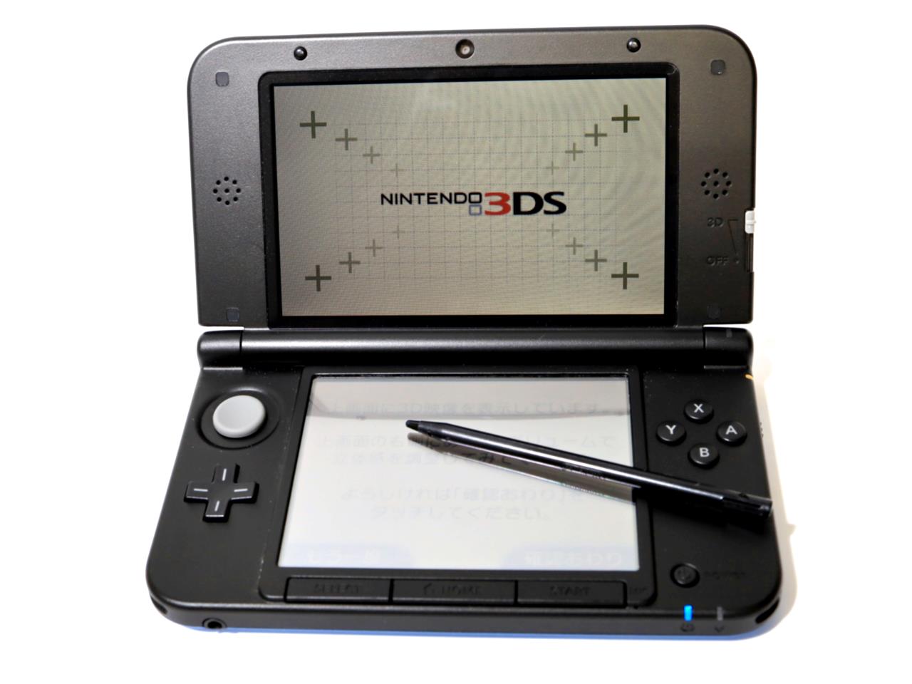 ニンテンドー3DS LL ブルー×ブラック