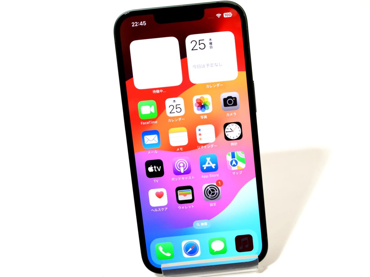 Apple iPhone13 128GB グリーン USED]u054926 iPhone 13 128GB