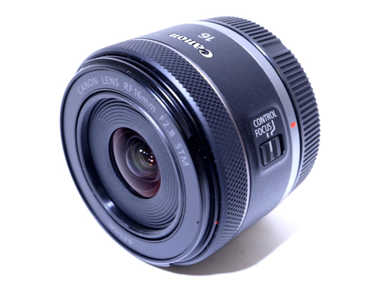 新品】CANON キヤノン 交換レンズ RF16mm F2.8 STM RFレンズ RF16mm F2