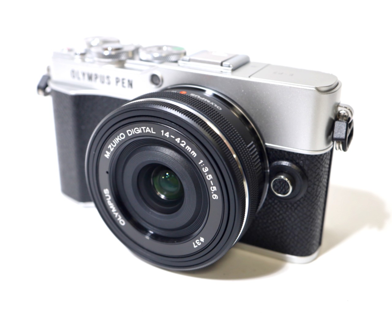 [USED]u060138&nbsp;OLYMPUS&nbsp;PEN&nbsp;E-P7&nbsp;14-42mm&nbsp;EZレンズキット&nbsp;[シルバー]