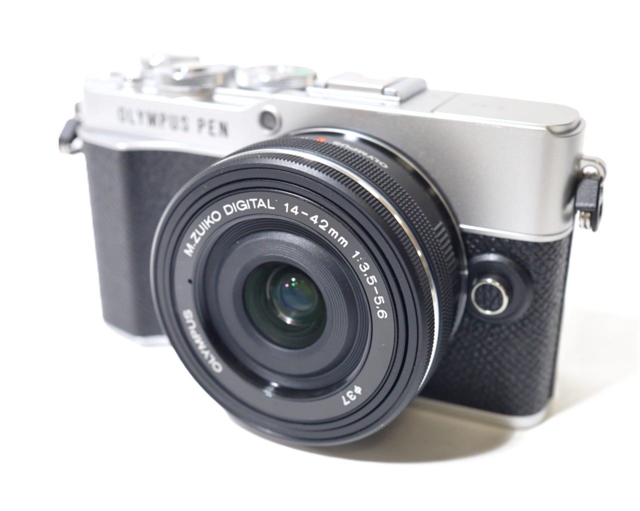 [USED]u060139&nbsp;OLYMPUS&nbsp;PEN&nbsp;E-P7&nbsp;14-42mm&nbsp;EZレンズキット&nbsp;[シルバー]