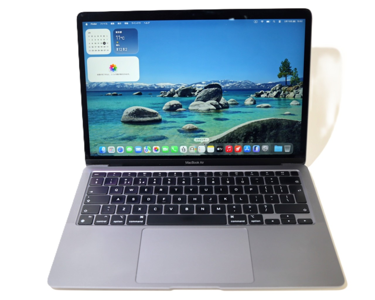 [USED]u060206&nbsp;MacBookAir&nbsp;13inch(Late2020&nbsp;UKキーボード)&nbsp;Z124000E1