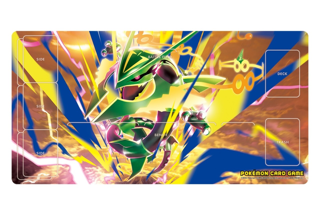 ポケモンカードゲームラバープレイマットメガレックウザ