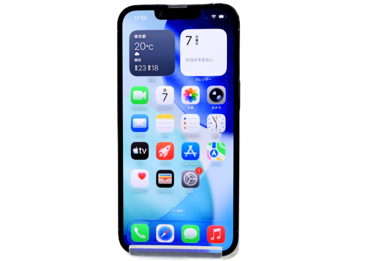 [USED]u061276&nbsp;iPhone13&nbsp;Pro&nbsp;256GB&nbsp;SIMフリー&nbsp;[シエラブルー]&nbsp;修理品