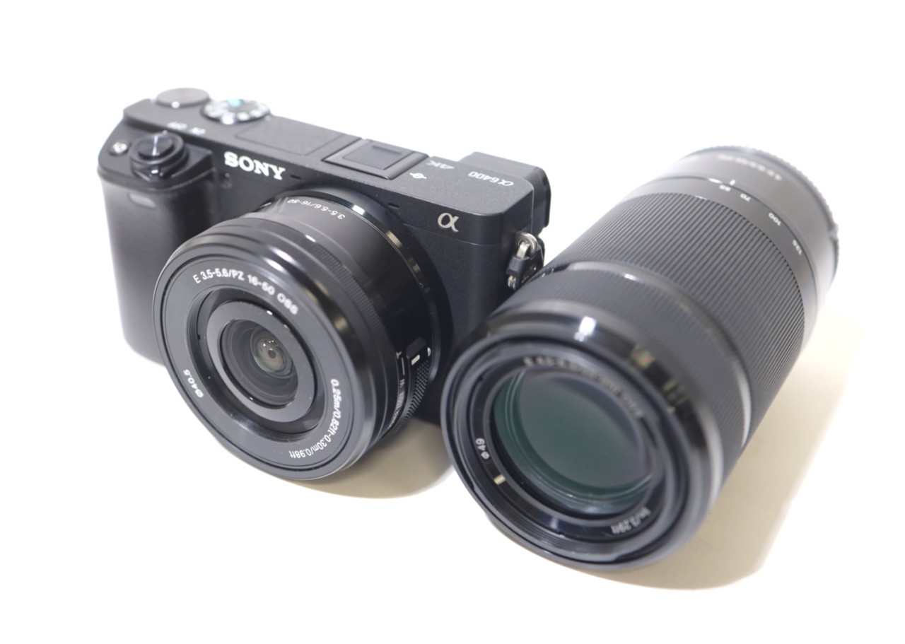 [USED]u061316&nbsp;α6400&nbsp;ILCE-6400X&nbsp;ダブルズームレンズキット&nbsp;[ブラック]