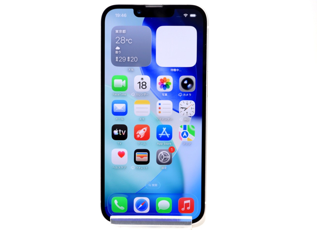 [USED]u061450&nbsp;iPhone13&nbsp;256GB&nbsp;SIMフリー&nbsp;[スターライト]&nbsp;修理品