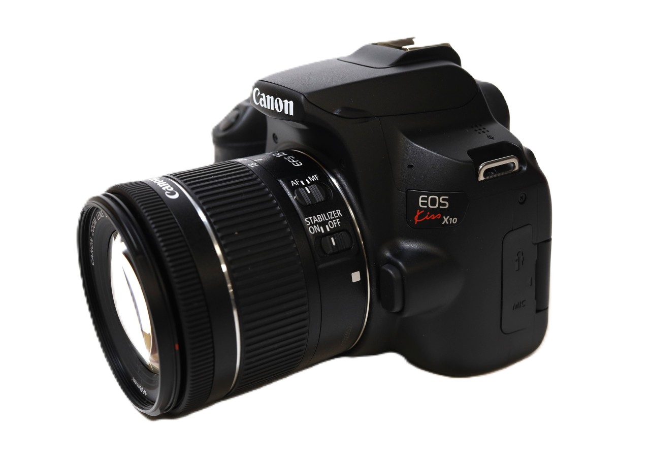 [USED]u061549&nbsp;EOS&nbsp;Kiss&nbsp;X10&nbsp;EF-S18-55&nbsp;IS&nbsp;STM&nbsp;レンズキット&nbsp;[ブラック]