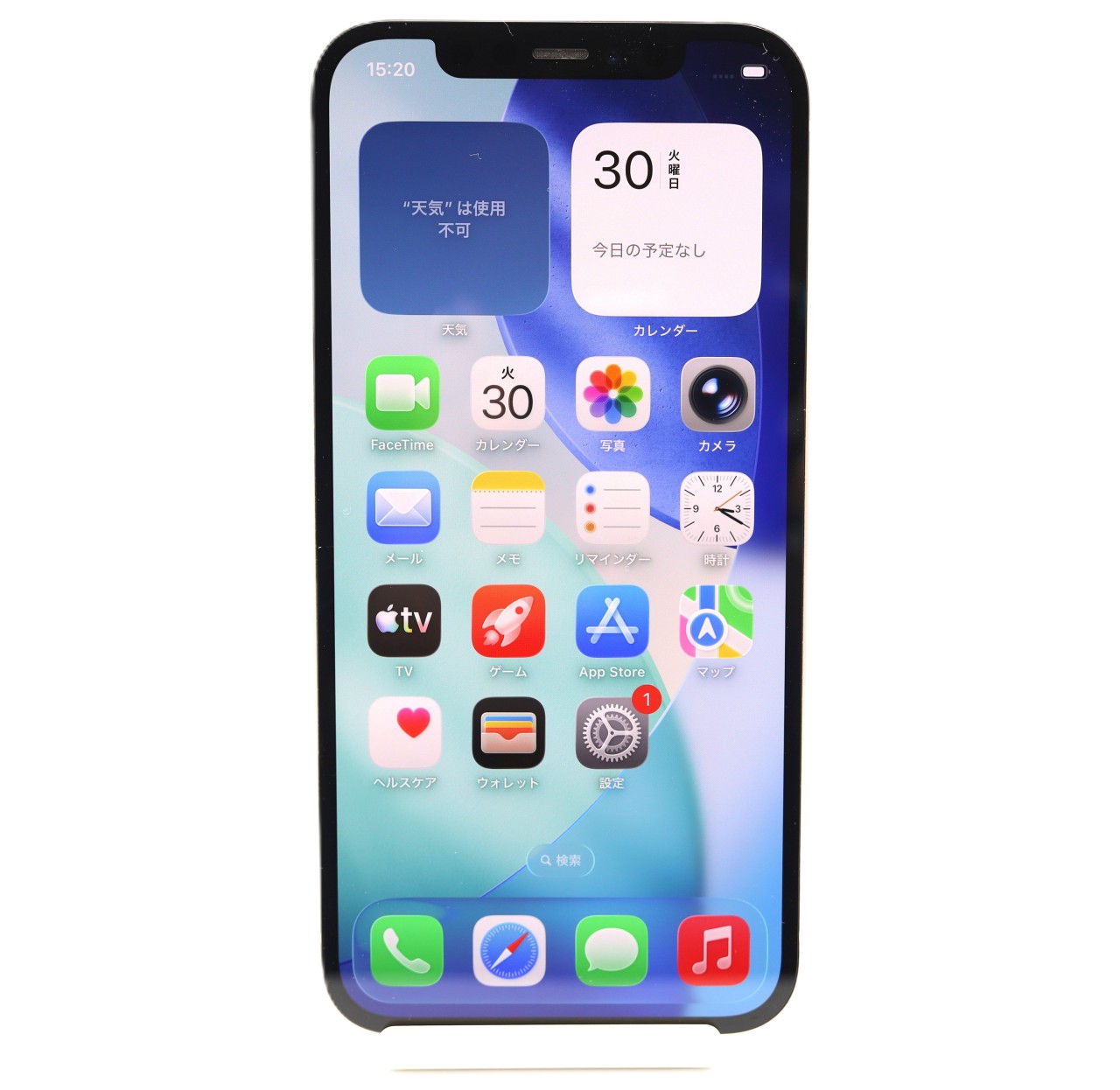 [USED]u061569&nbsp;iPhone12&nbsp;128GB&nbsp;SIMフリー&nbsp;[ホワイト]&nbsp;修理品