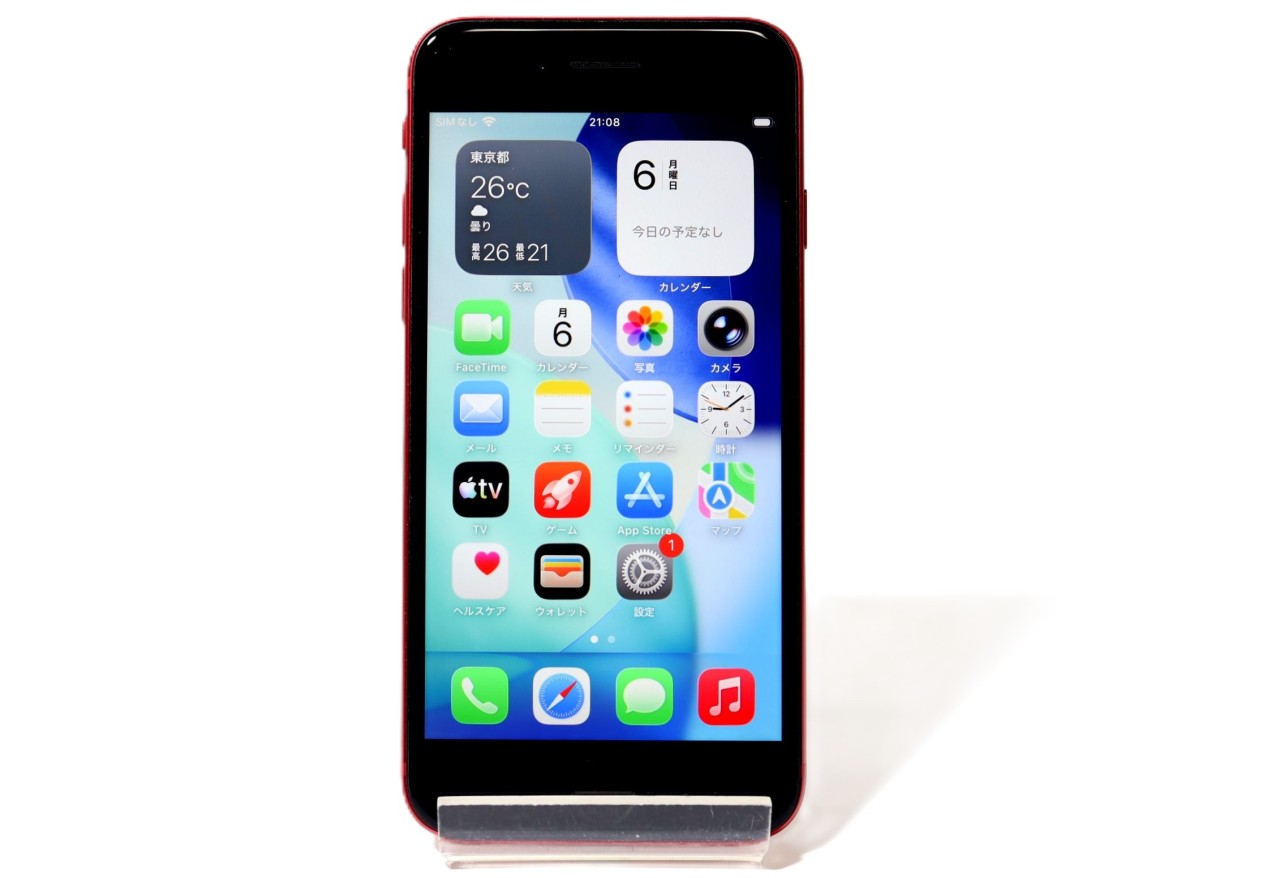 [USED]u061615&nbsp;iPhone&nbsp;SE&nbsp;(第3世代)&nbsp;128GB&nbsp;[レッド]