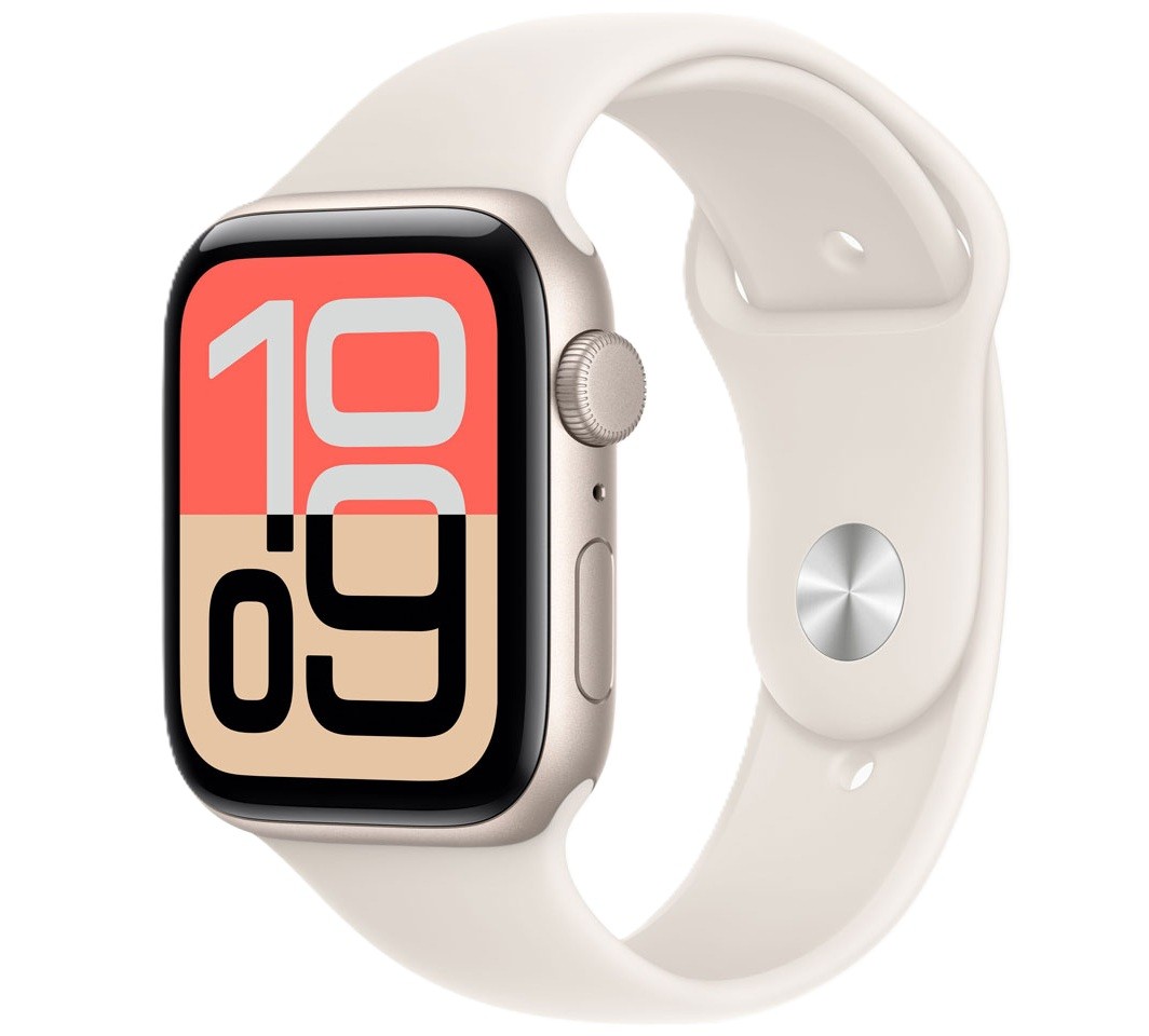 Apple Watch SE3 GPS 44mm MEHG4J/A Starlight Sport Band S/M