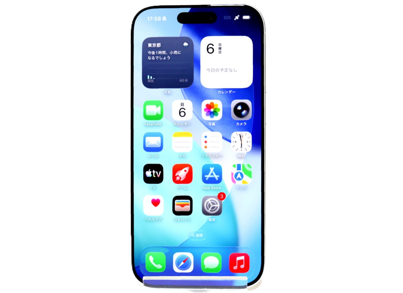 [USED]u062083&nbsp;iPhone17&nbsp;256GB&nbsp;SIMフリー&nbsp;[ホワイト]