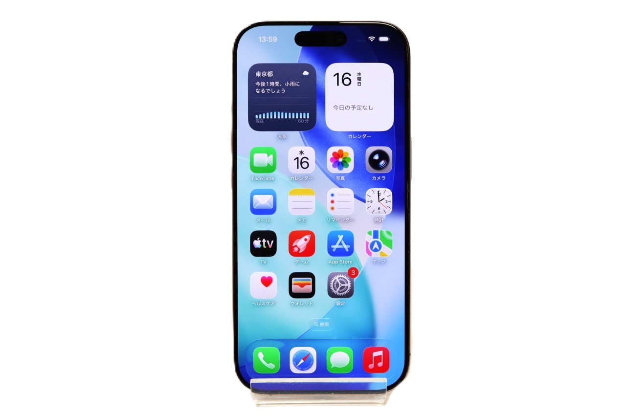 [USED]u062199&nbsp;iPhone16&nbsp;Pro&nbsp;256GB&nbsp;SIMフリー&nbsp;[デザートチタニウム]