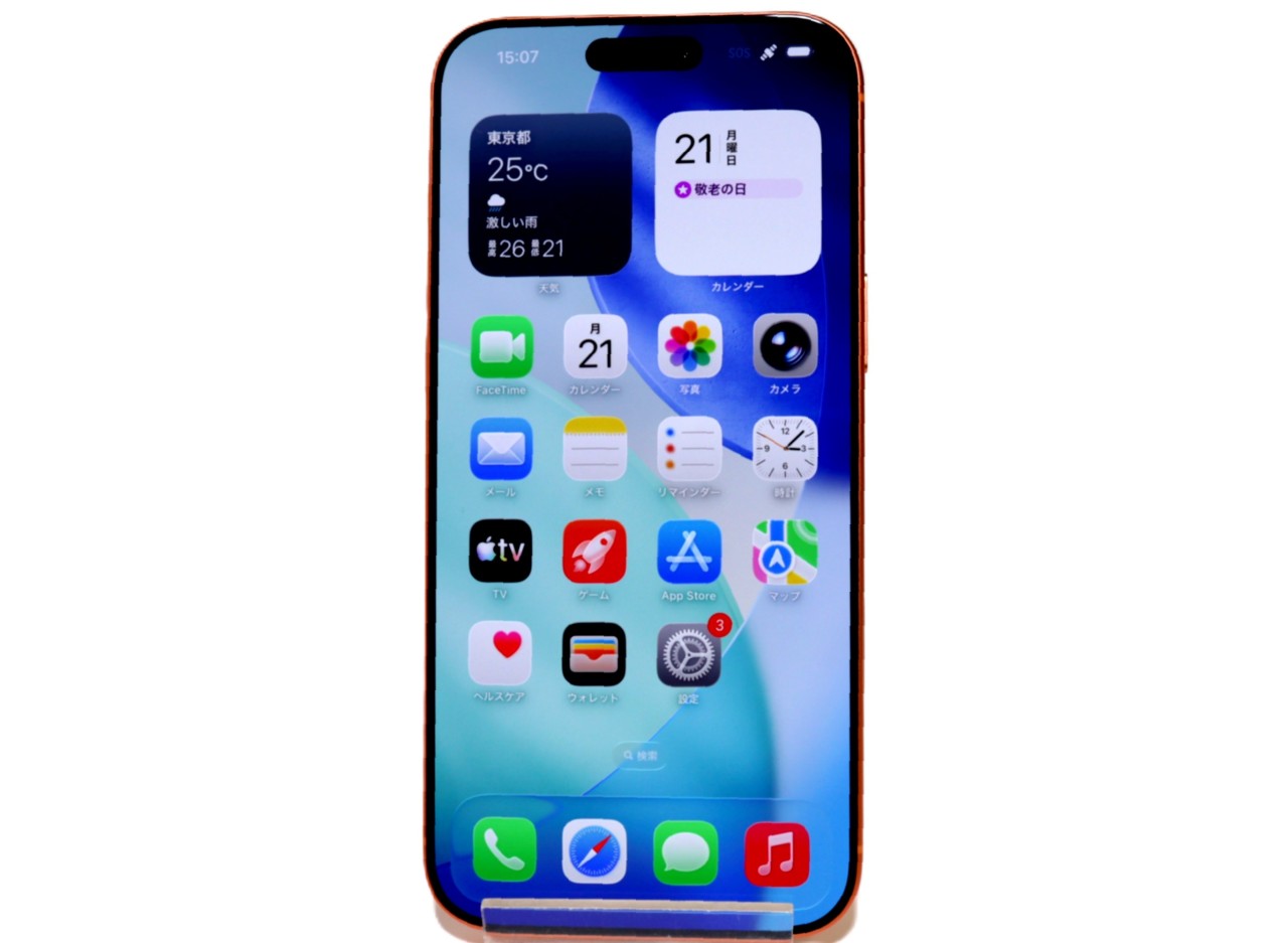[USED]u062242&nbsp;iPhone17&nbsp;Pro&nbsp;Max&nbsp;256GB&nbsp;SIMフリー&nbsp;[コズミックオレンジ]