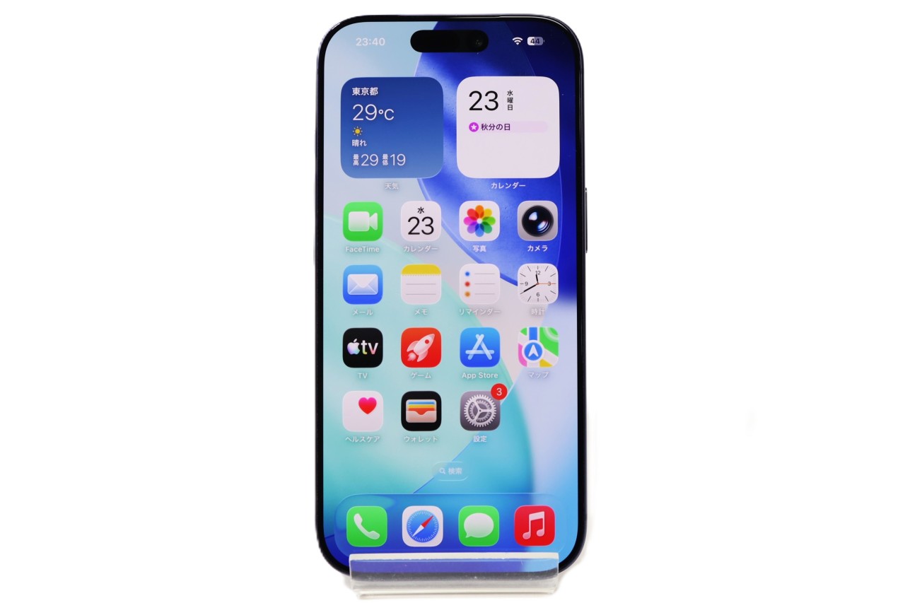 [USED]u062291&nbsp;iPhone17&nbsp;Pro&nbsp;256GB&nbsp;SIMフリー&nbsp;[ディープブルー]