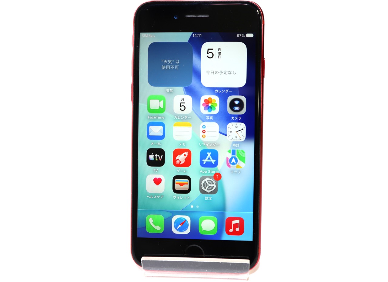 [USED]u062314&nbsp;iPhoneSE&nbsp;2nd&nbsp;64GB&nbsp;SIMフリー&nbsp;[レッド]