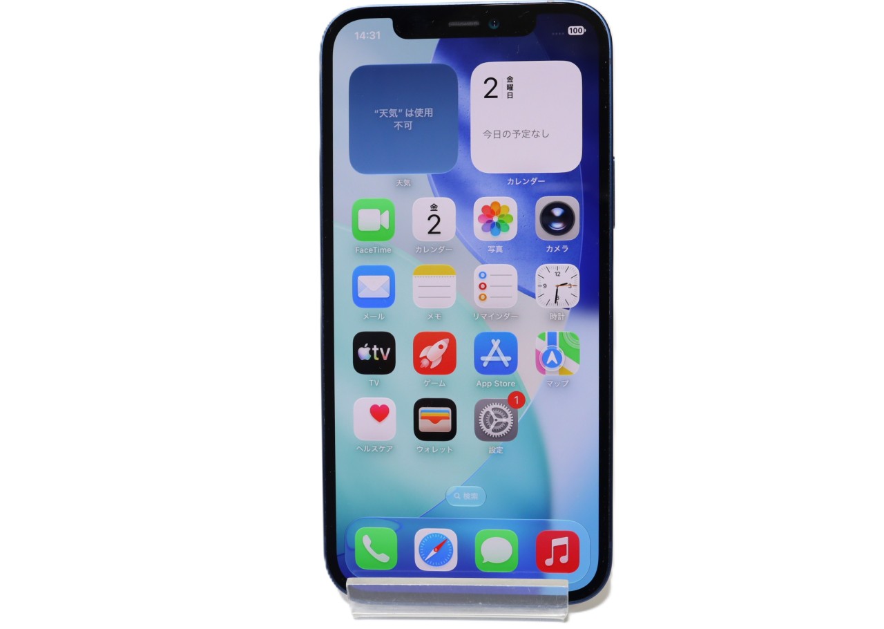 [USED]u062348&nbsp;iPhone12&nbsp;64GB&nbsp;SIMフリー&nbsp;[ブルー]