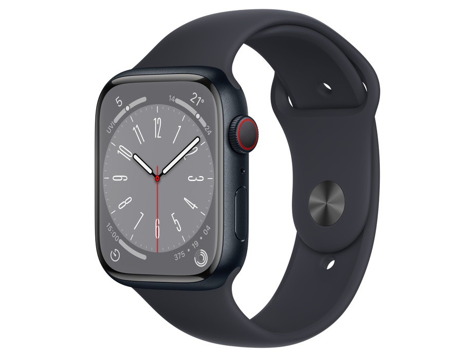 [USED]u062554&nbsp;Apple&nbsp;Watch&nbsp;Series&nbsp;8&nbsp;GPS+Cellularモデル&nbsp;45mm&nbsp;MNK43J/A&nbsp;[ミッドナイトスポーツバンド]