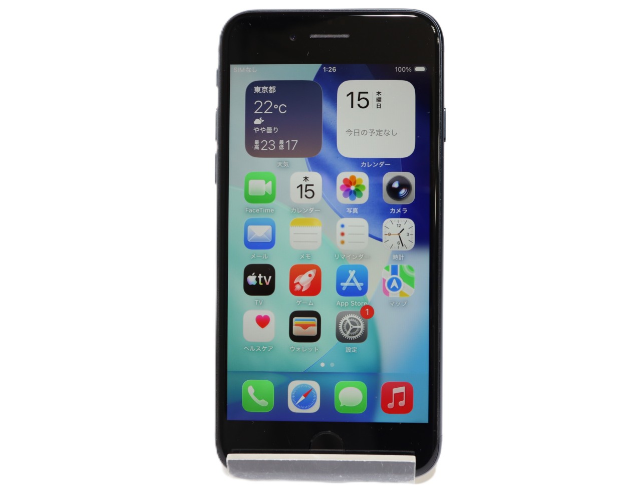 [USED]u062660&nbsp;iPhone&nbsp;SE&nbsp;(第3世代)&nbsp;64GB&nbsp;[ミッドナイト]