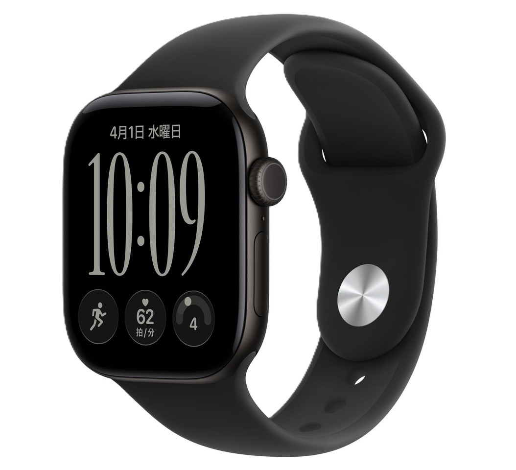 Apple Watch 12 GPS 42mm MJEA4X/A Black/BlackSports Band S/M