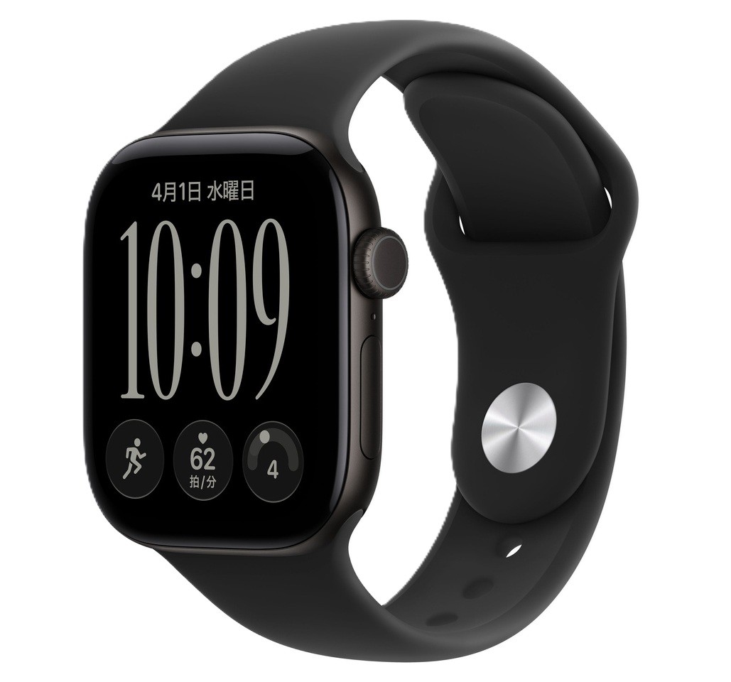 Apple Watch 12 GPS 42mm MJEC4X/A Black/BlackSports Band M/L