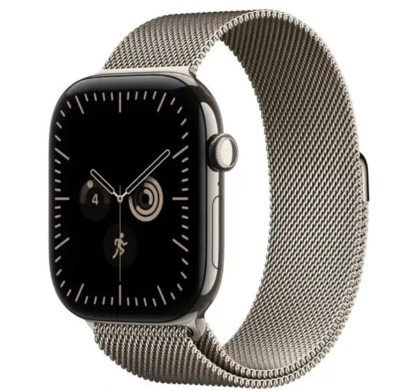 Apple Watch 12 GPS 46mm MJFT4X/A SpaceGray/Natural Milanese Loop M/L
