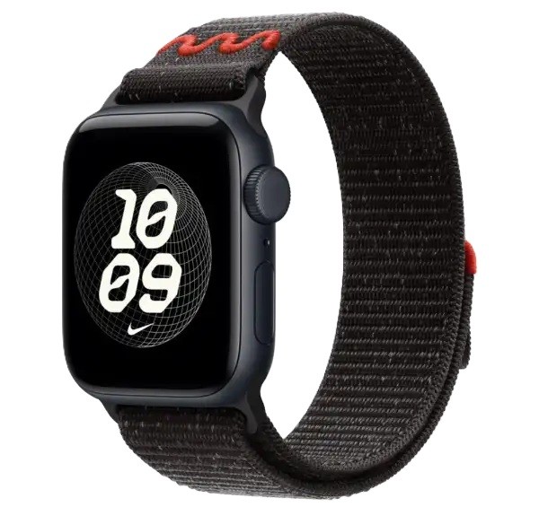 Apple Watch SE3 GPS 40mm MEHX4J/A Midnight/Midnight Black Nike Sport Loop