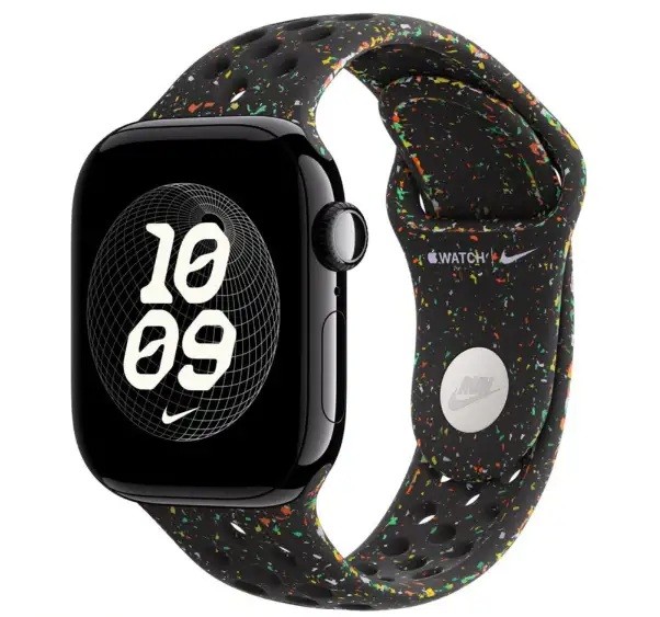 Apple Watch 11 GPS 42mm MEW04J/A Jet Black/Midnight Black Nike Sport Band S/M